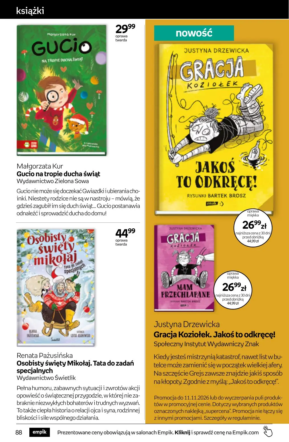 gazetka promocyjna Empik Tom kultury - Strona 88