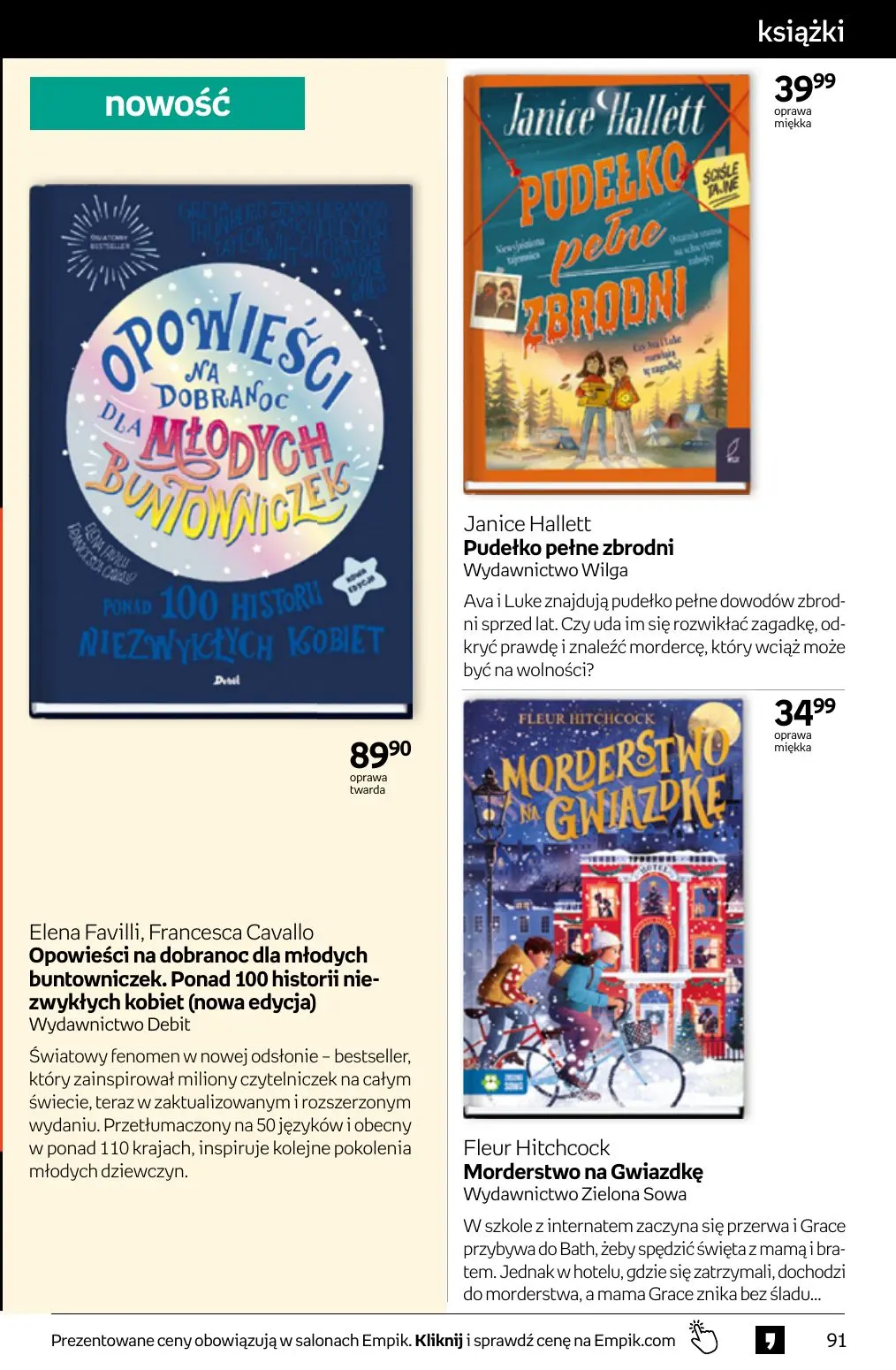 gazetka promocyjna Empik Tom kultury - Strona 91