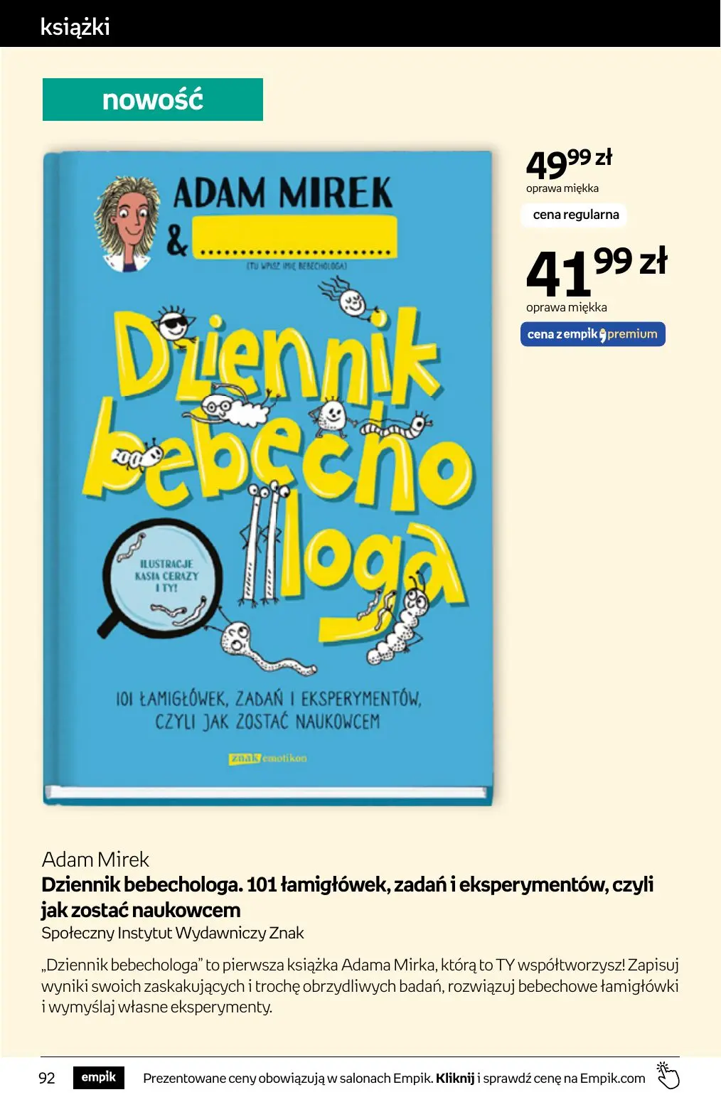 gazetka promocyjna Empik Tom kultury - Strona 92