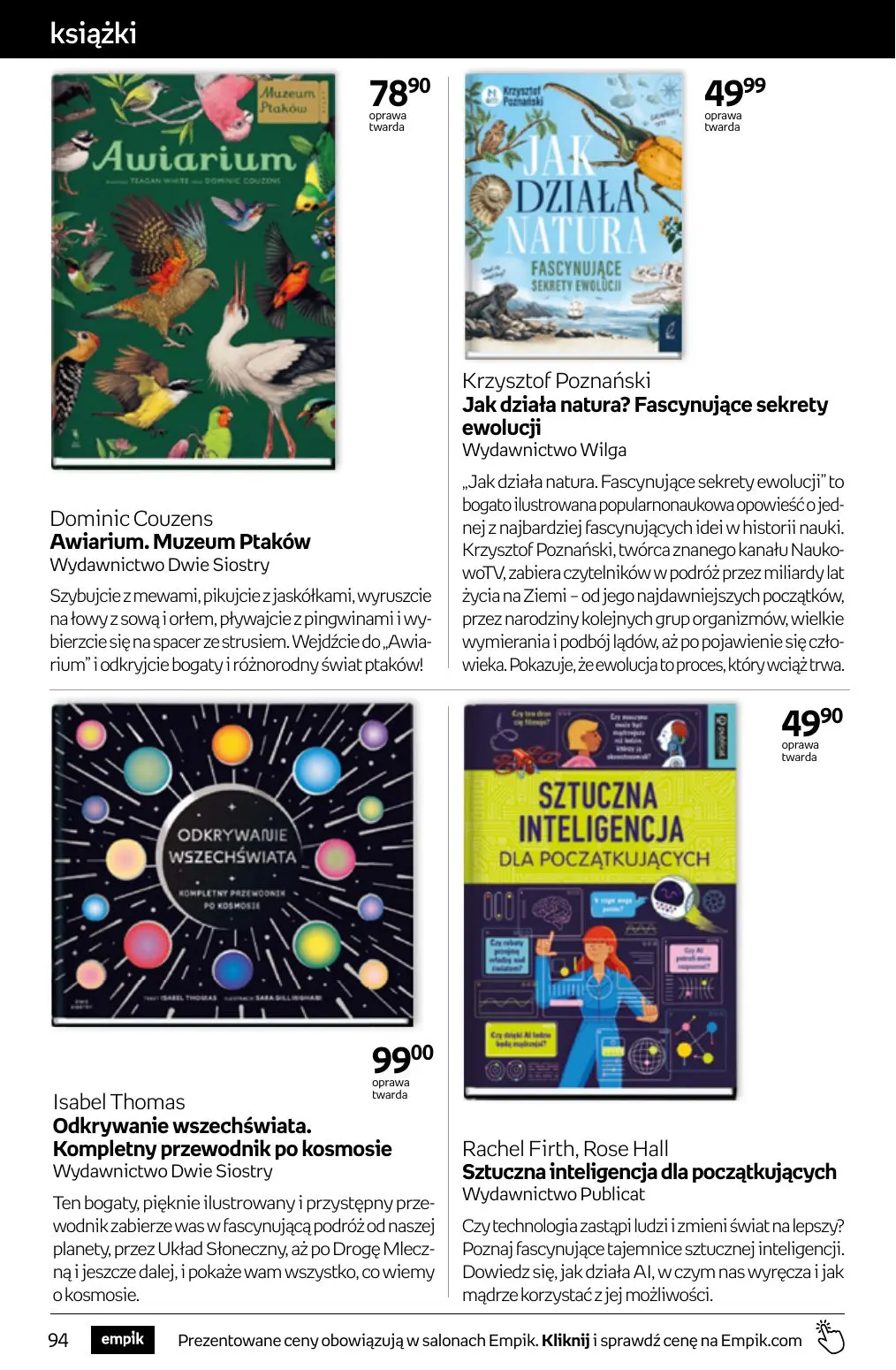 gazetka promocyjna Empik Tom kultury - Strona 94