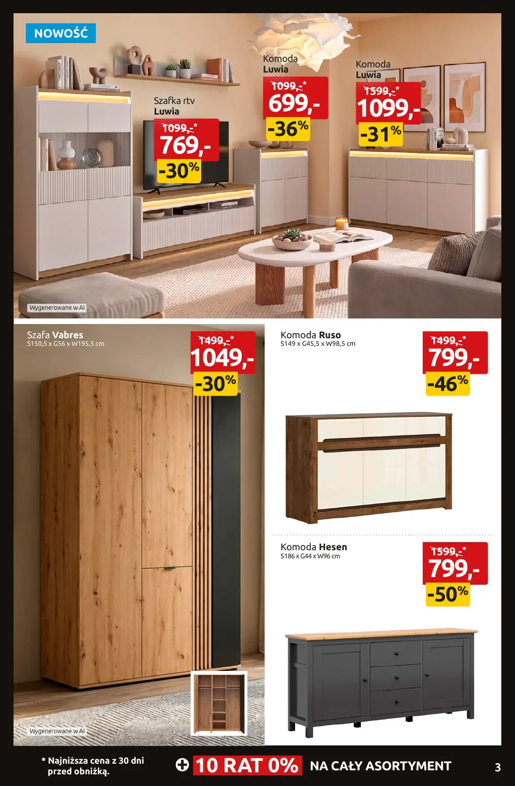 gazetka promocyjna Black Red White BLACK WEEKS DO - 60% - Strona 3