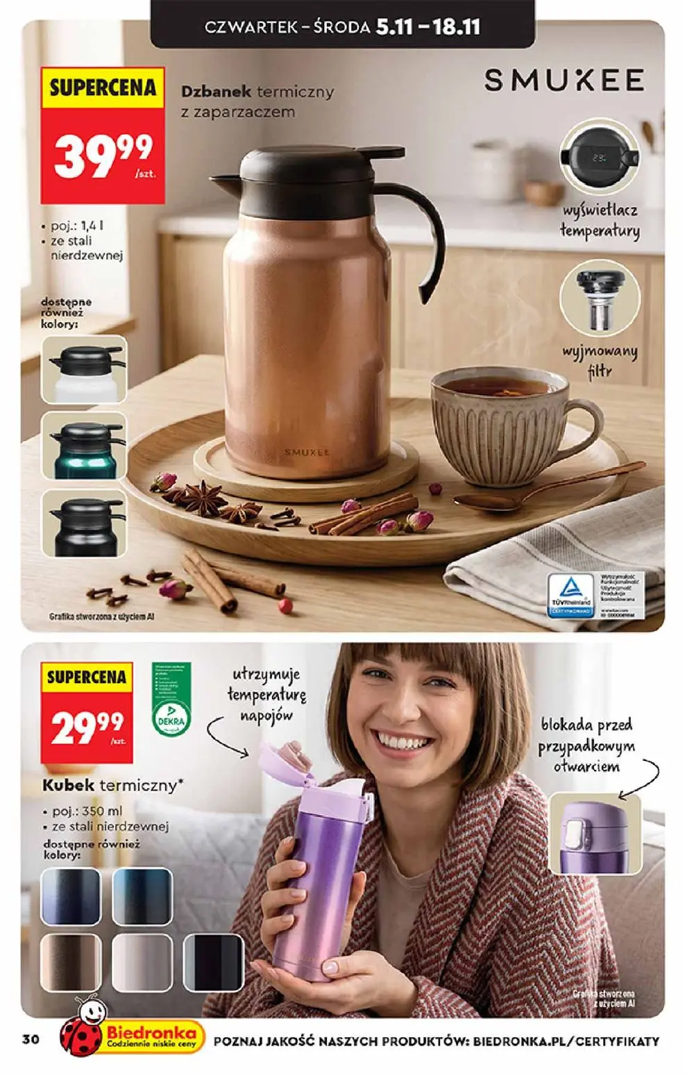 gazetka promocyjna Biedronka Hity i inspiracje - Strona 30