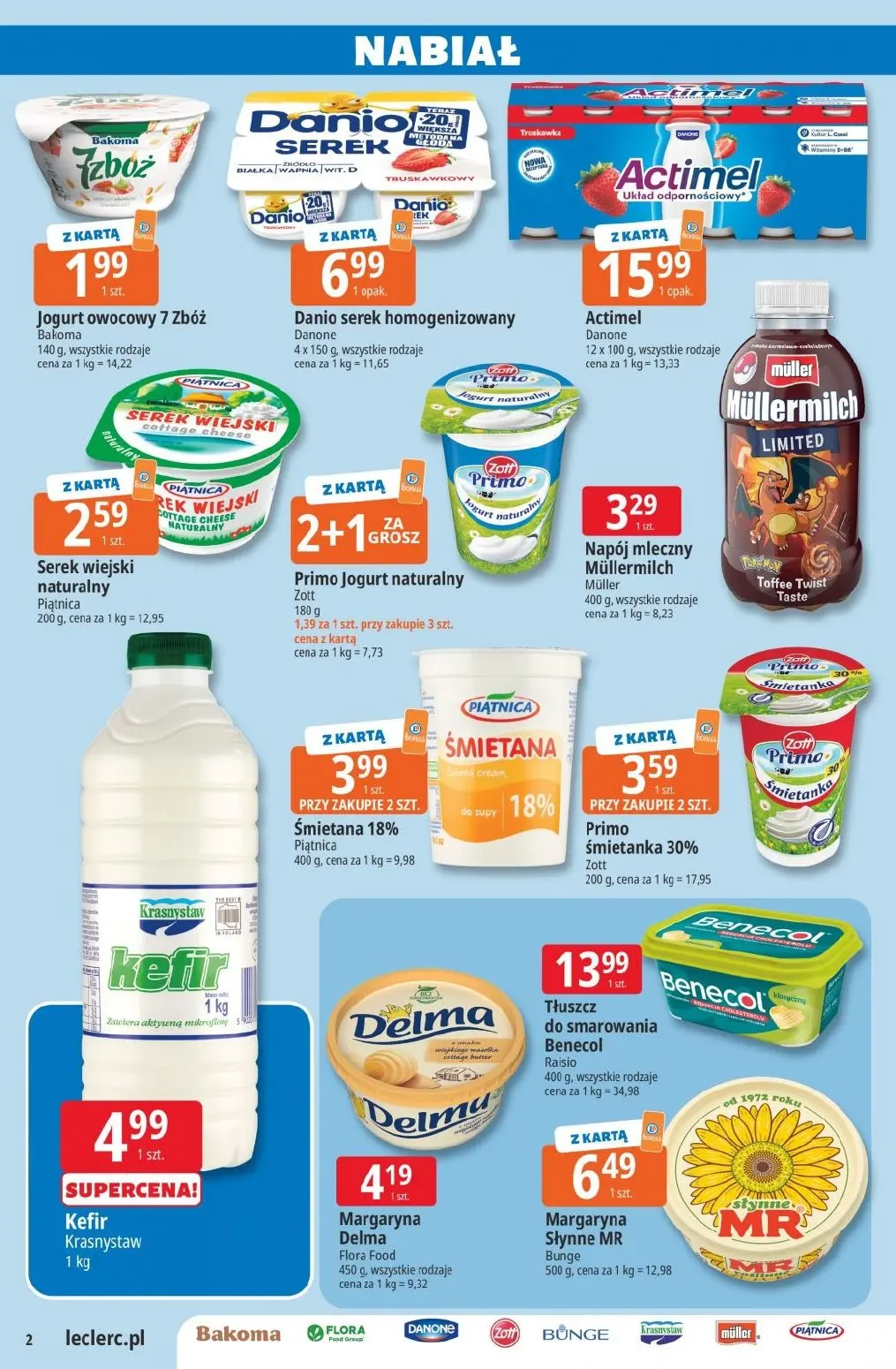 gazetka promocyjna E.Leclerc Wybór w dobrej cenie - Strona 2