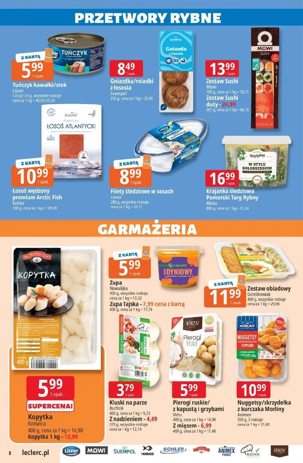 gazetka promocyjna E.Leclerc Wybór w dobrej cenie - Strona 8