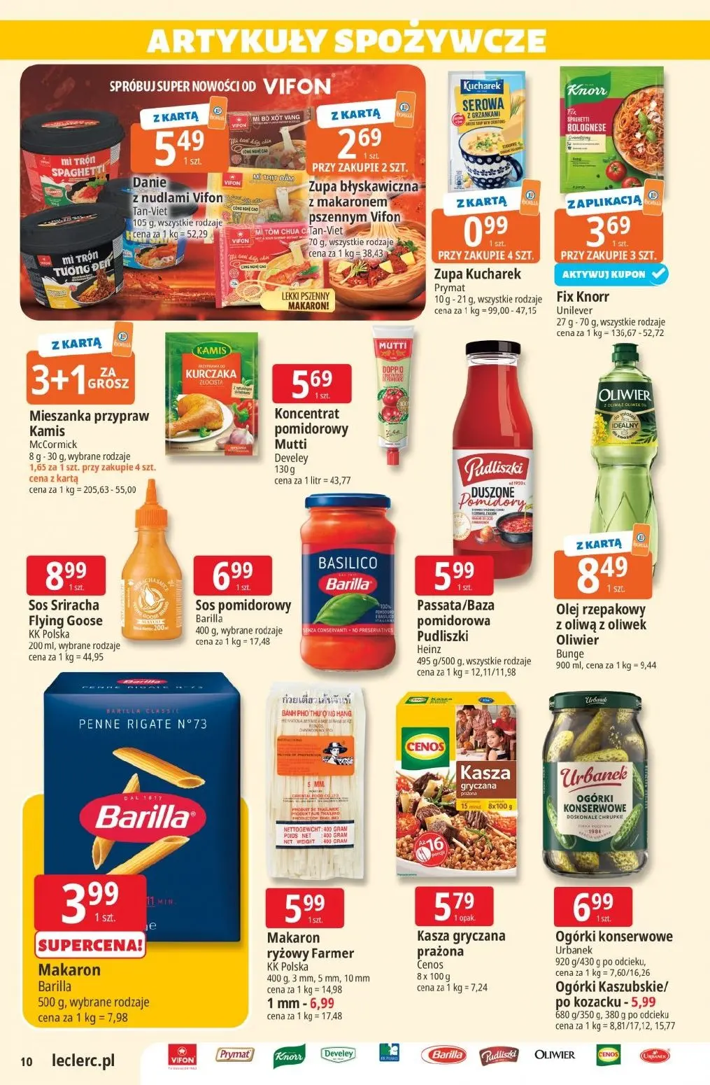 gazetka promocyjna E.Leclerc Wybór w dobrej cenie - Strona 10