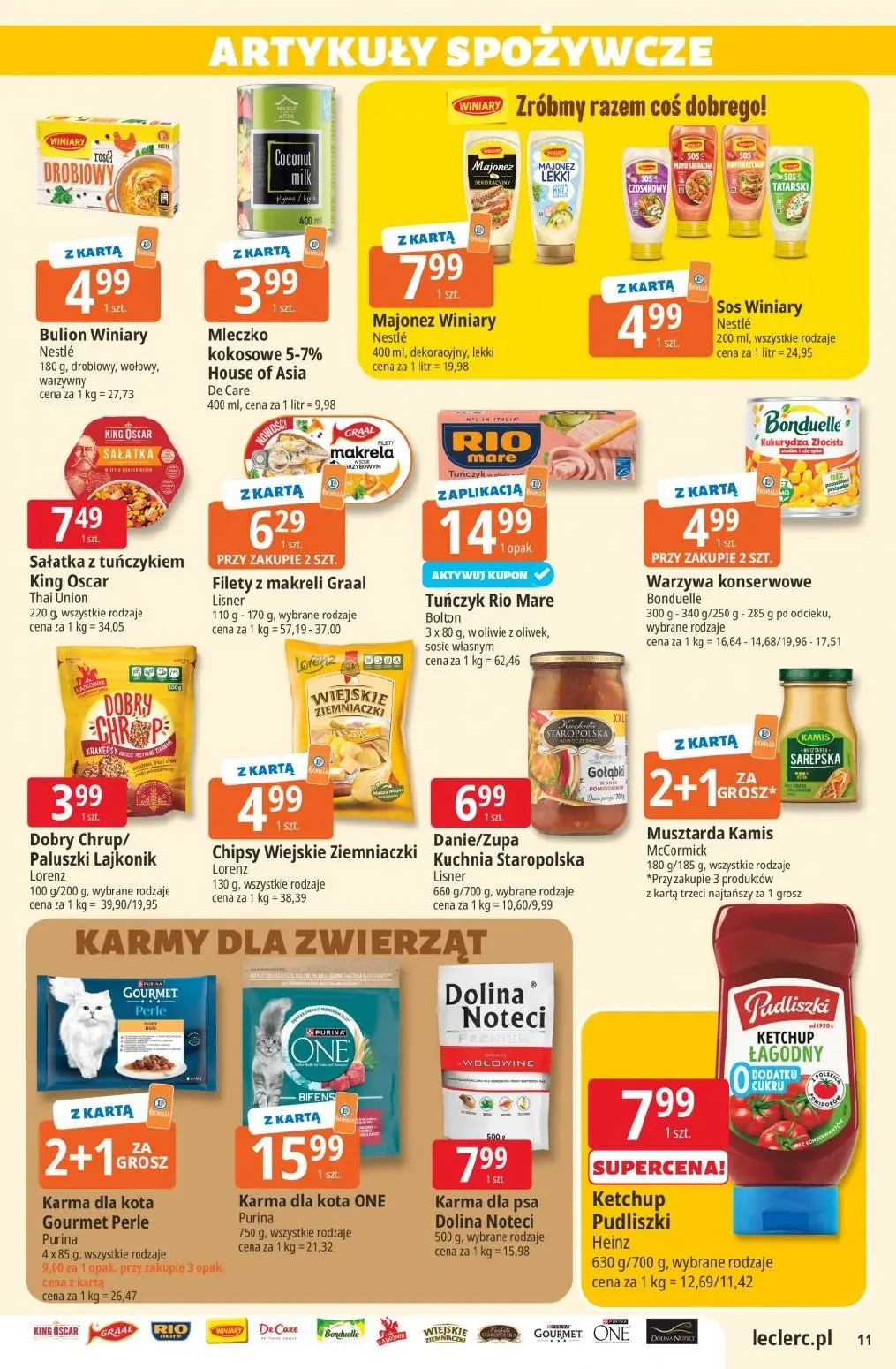 gazetka promocyjna E.Leclerc Wybór w dobrej cenie - Strona 11