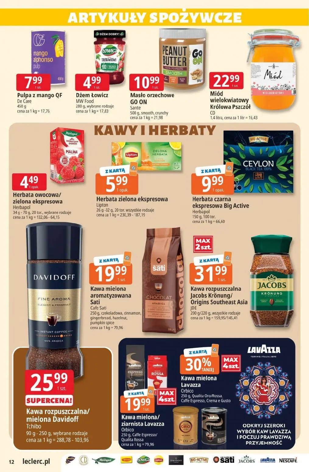gazetka promocyjna E.Leclerc Wybór w dobrej cenie - Strona 12