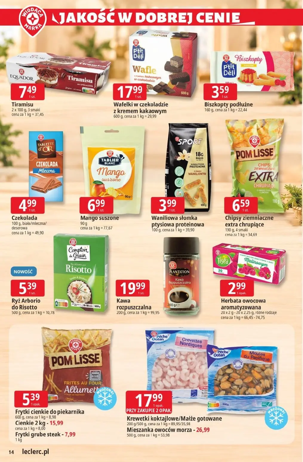 gazetka promocyjna E.Leclerc Wybór w dobrej cenie - Strona 14