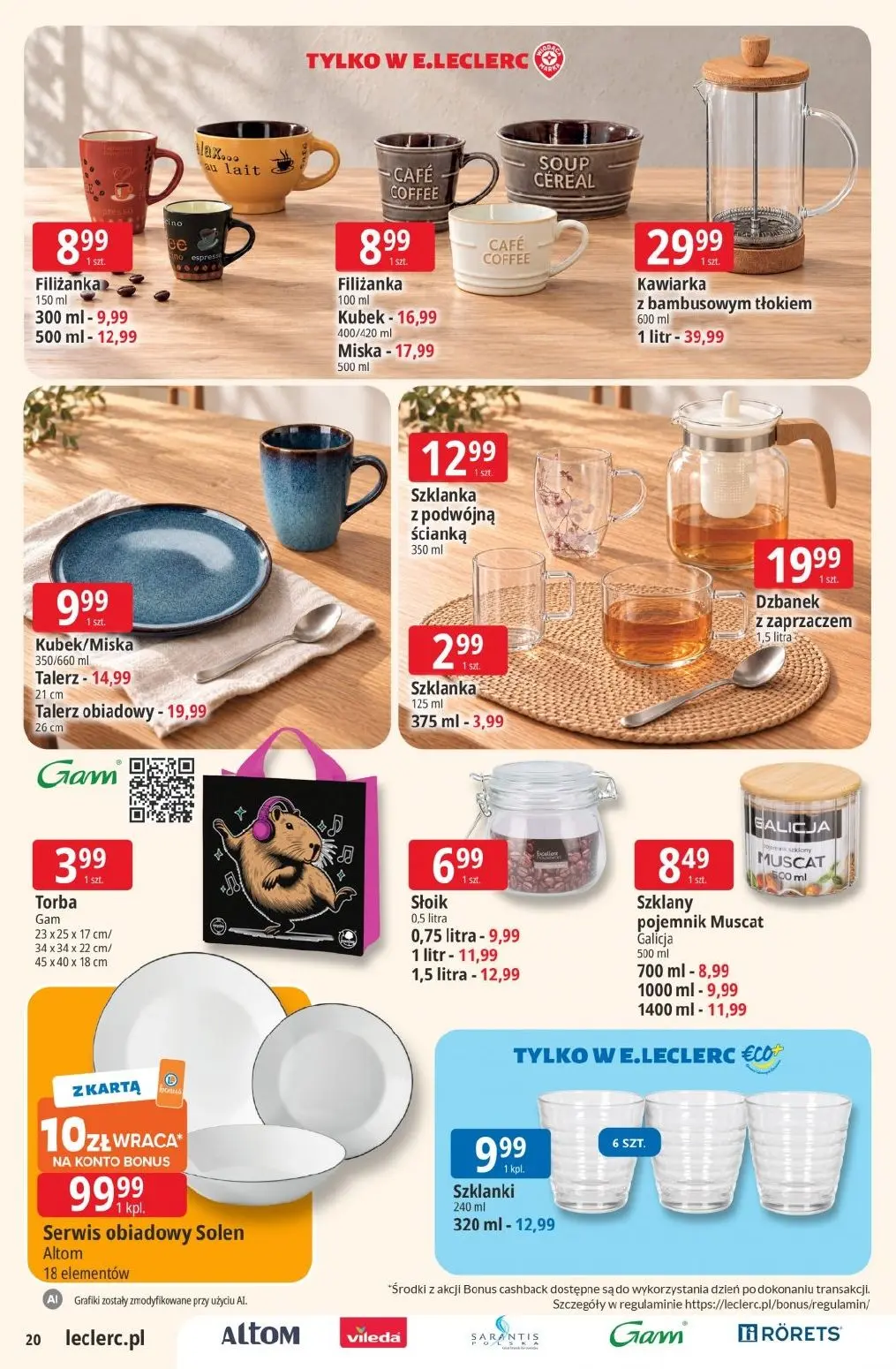 gazetka promocyjna E.Leclerc Wybór w dobrej cenie - Strona 20