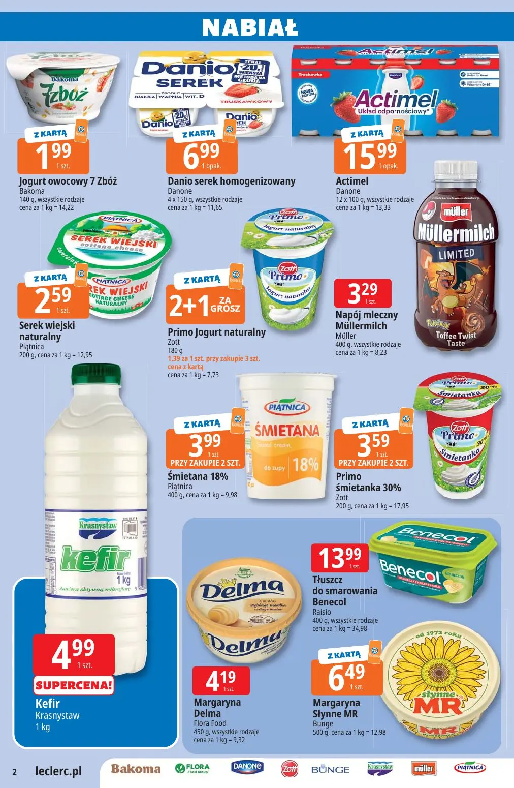 gazetka promocyjna E.Leclerc Wybór w dobrej cenie - Strona 2