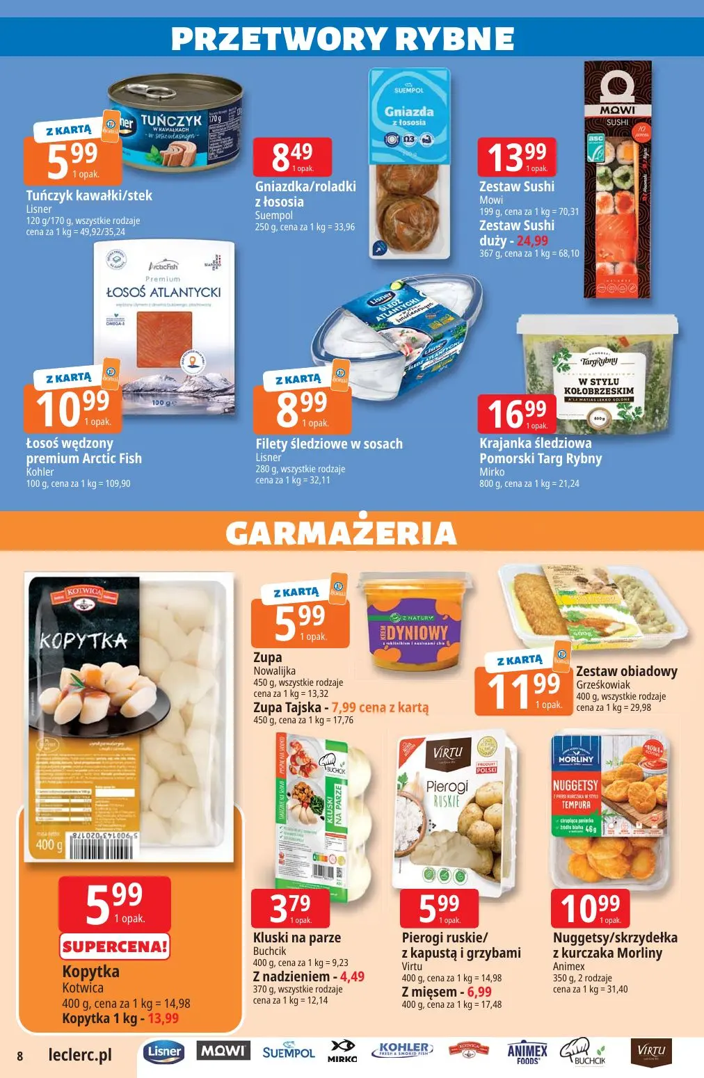 gazetka promocyjna E.Leclerc Wybór w dobrej cenie - Strona 8