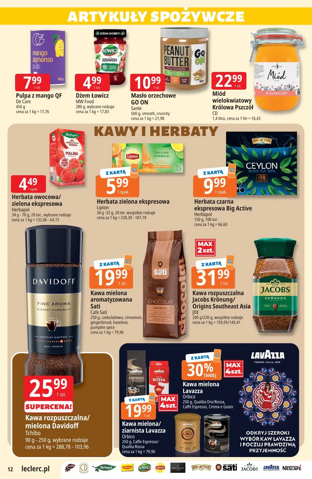 gazetka promocyjna E.Leclerc Wybór w dobrej cenie - Strona 12