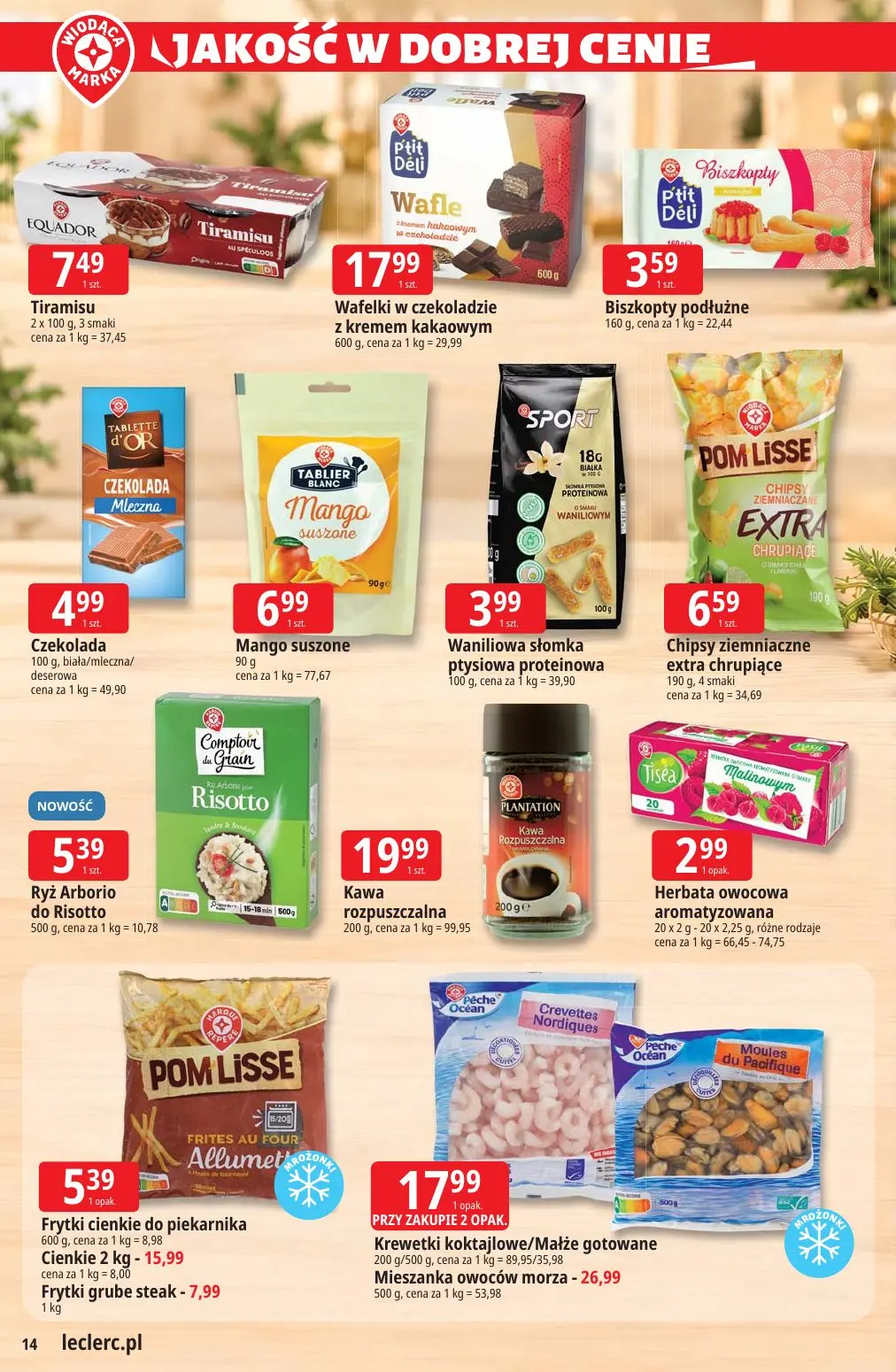 gazetka promocyjna E.Leclerc Wybór w dobrej cenie - Strona 14