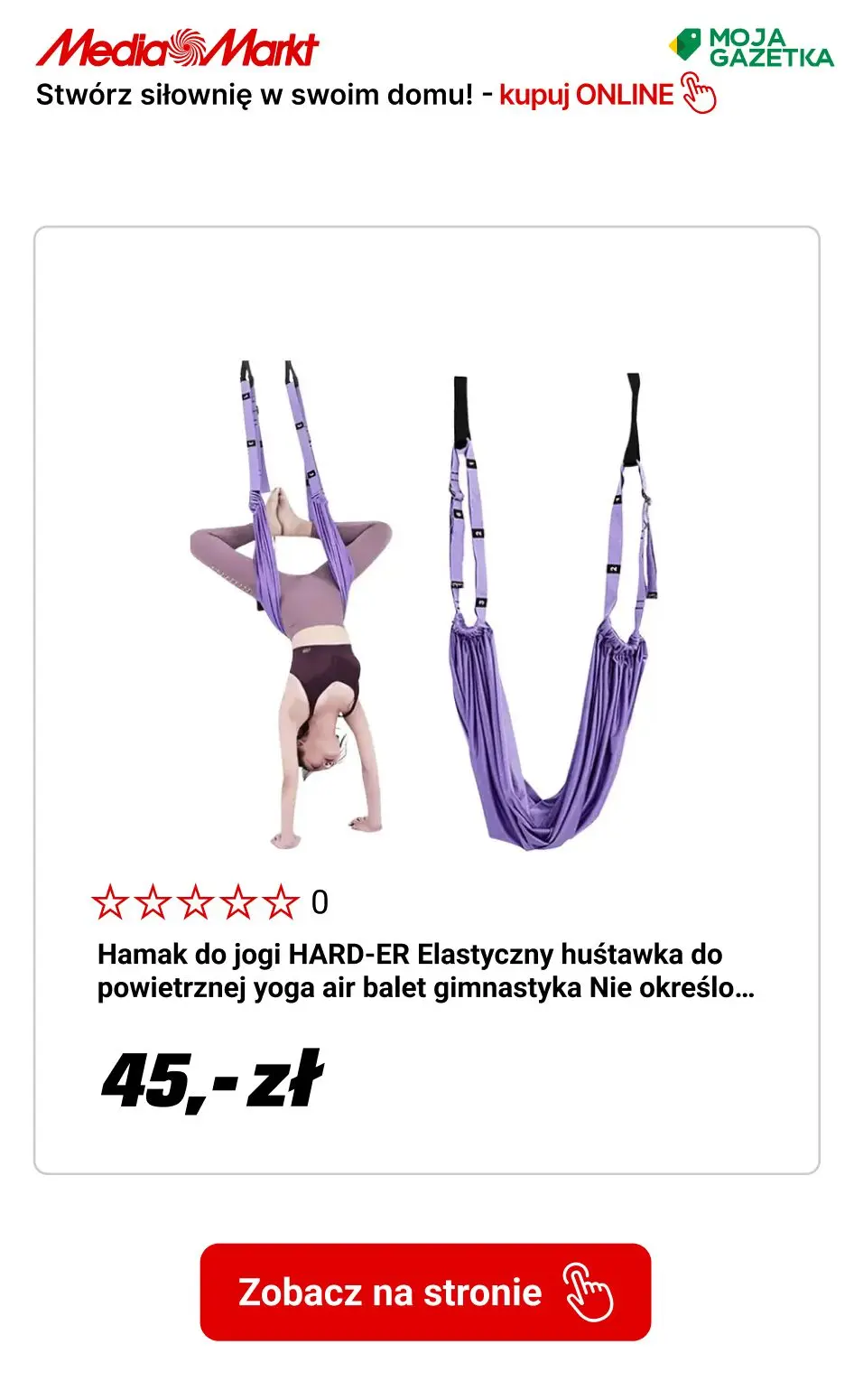 gazetka promocyjna Media Markt Stwórz siłownię w swoim domu!🏋️‍♀️ Wszystko dla ruchu - teraz w jeszcze szerszej ofercie! - Strona 8