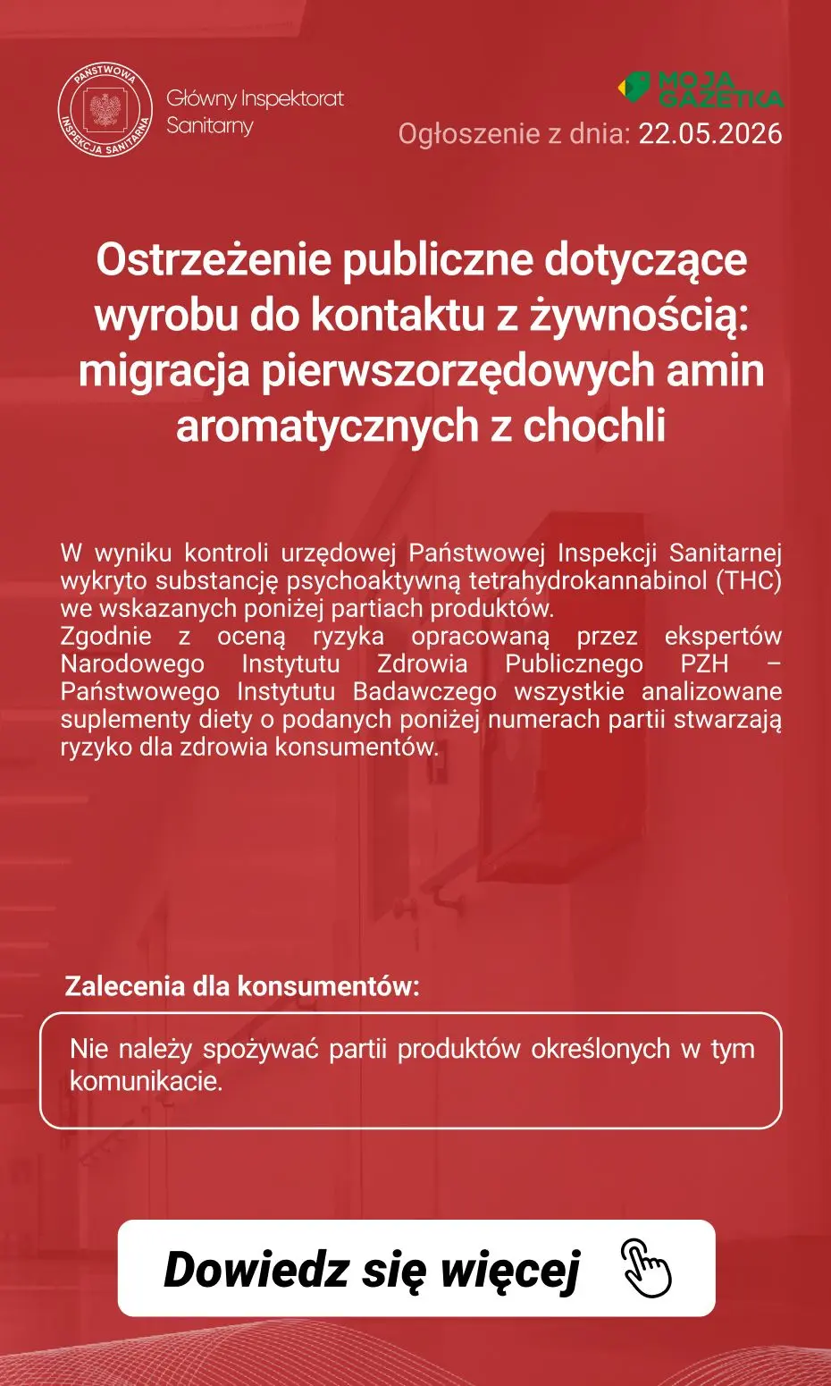 gazetka promocyjna Ostrzeżenia i alerty Ostrzeżenie publiczne dotyczące żywności: Stwierdzenie substancji psychoaktywnej w suplementach diety - Strona 2