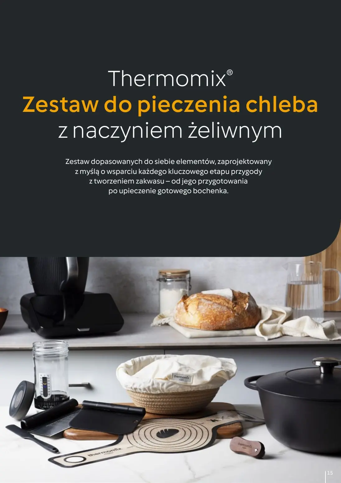gazetka promocyjna Thermomix Upiecz chleb z Thermomix - Strona 15