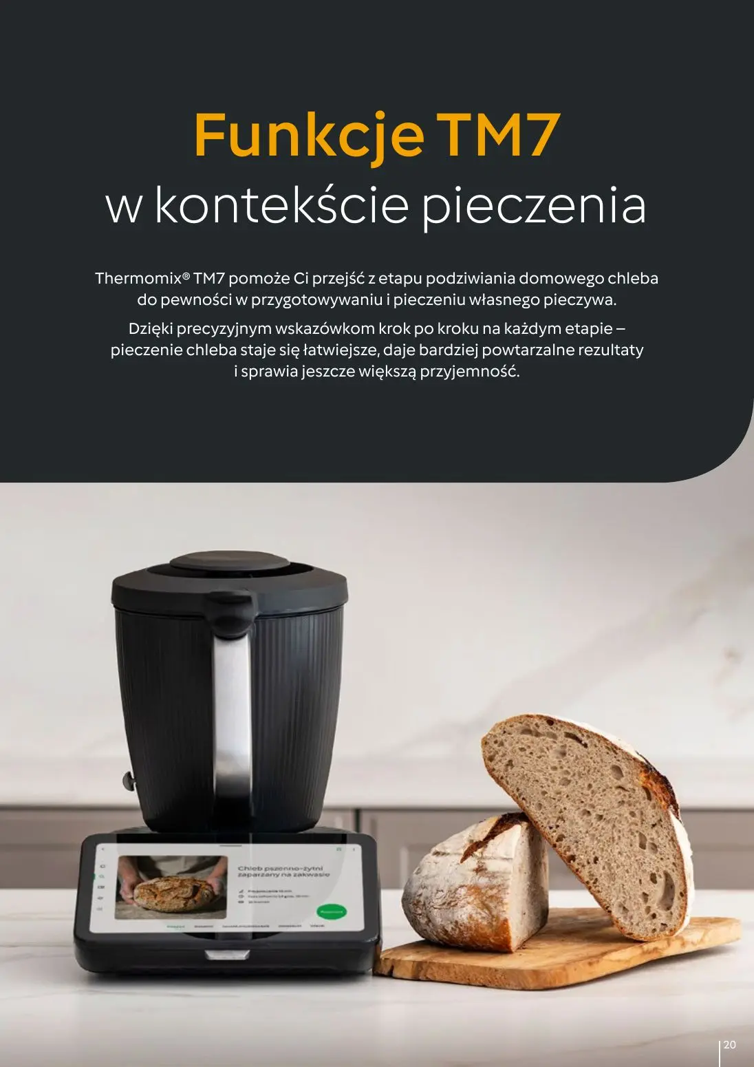 gazetka promocyjna Thermomix Upiecz chleb z Thermomix - Strona 20