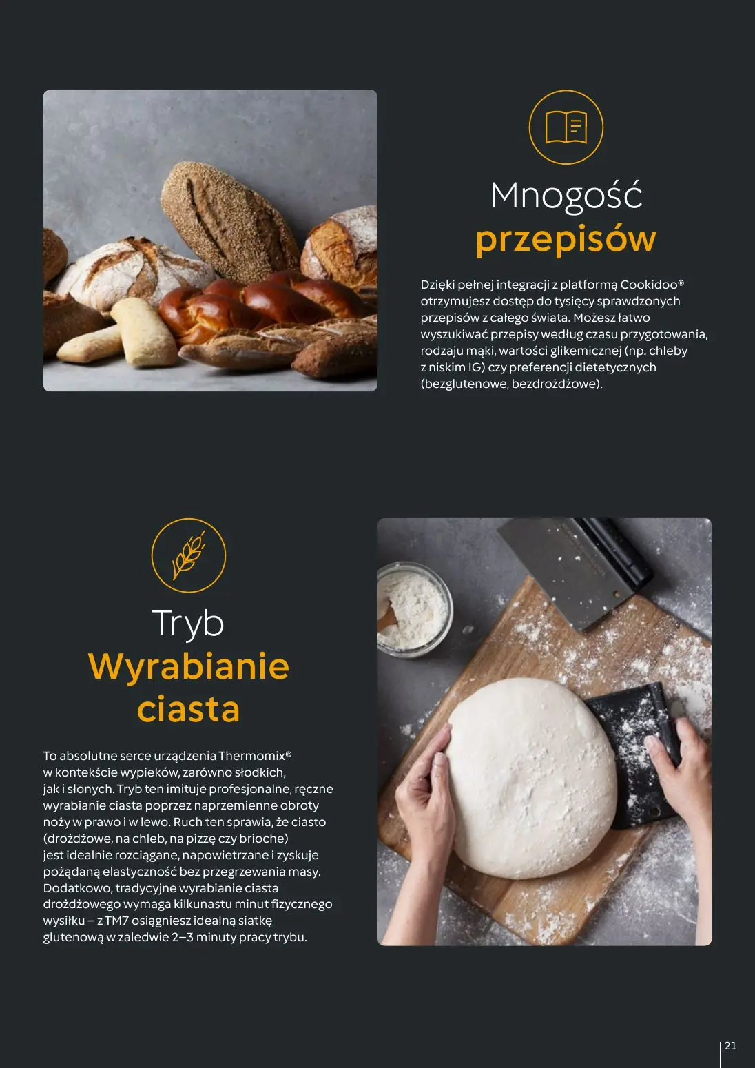 gazetka promocyjna Thermomix Upiecz chleb z Thermomix - Strona 21