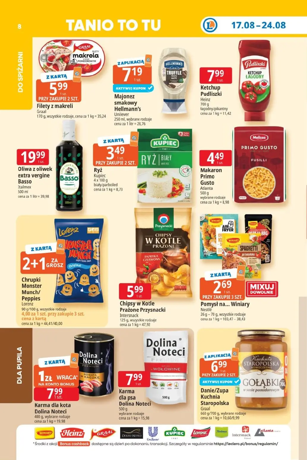 gazetka promocyjna E.Leclerc Tanio to tu! - Strona 8