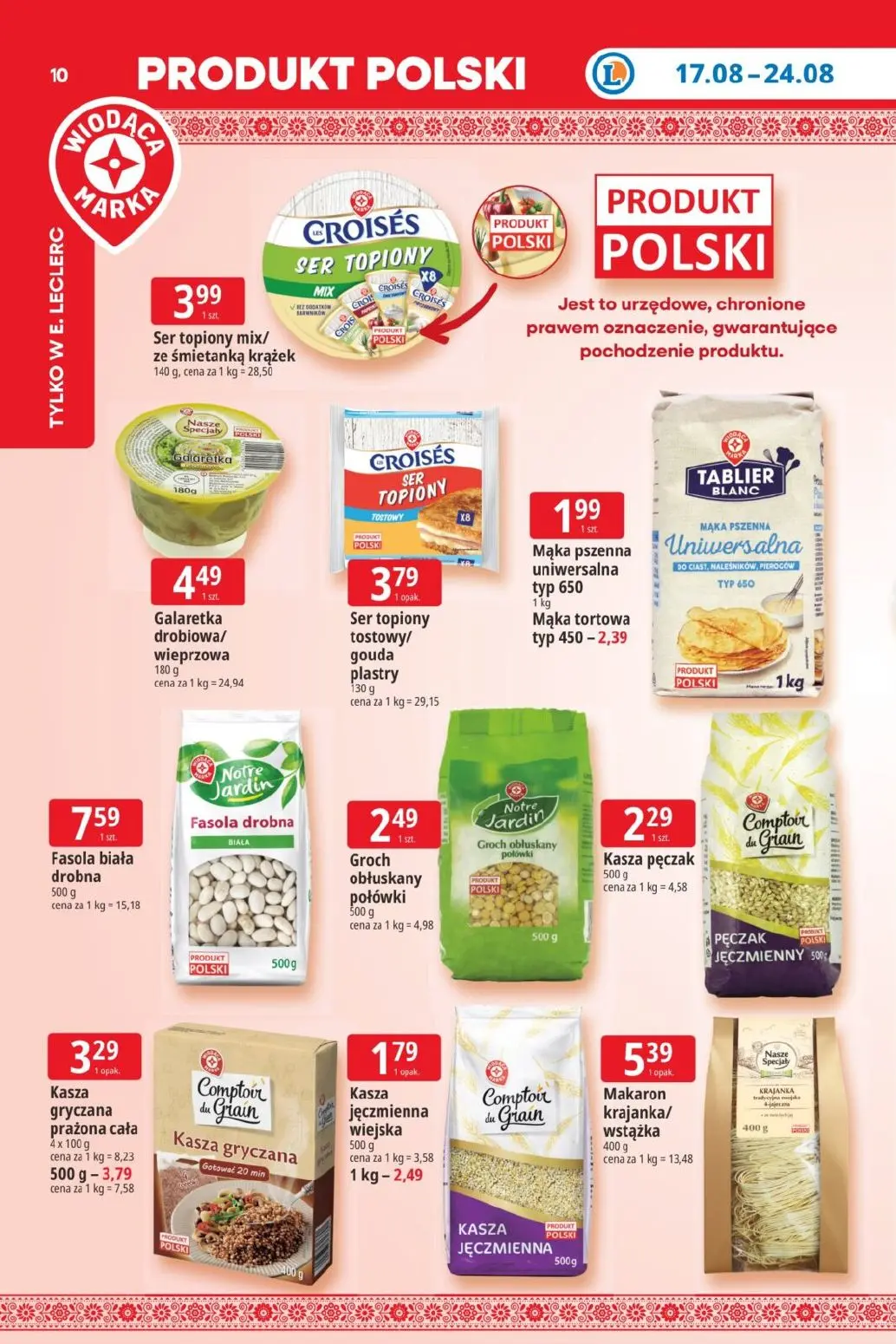gazetka promocyjna E.Leclerc Tanio to tu! - Strona 10
