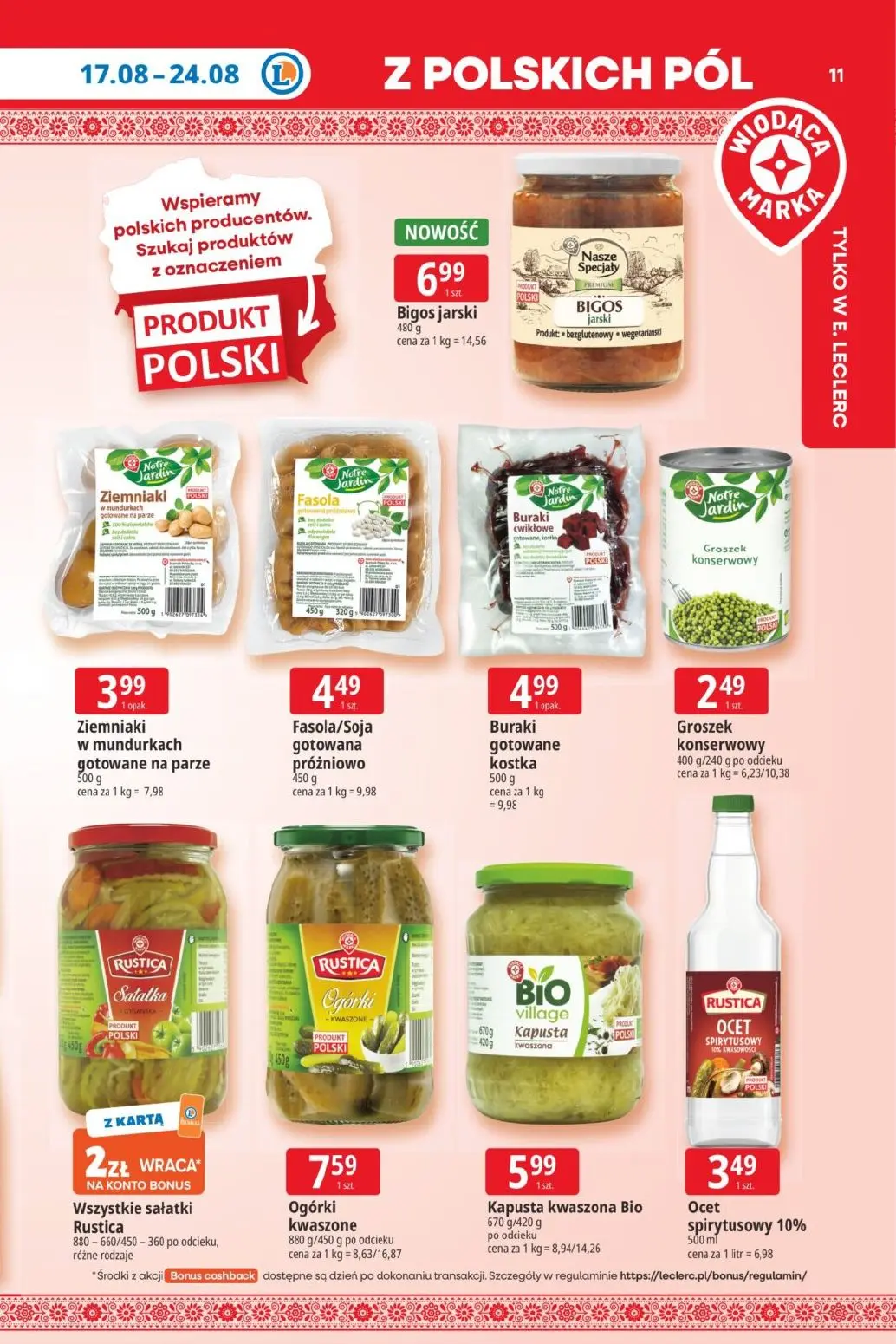 gazetka promocyjna E.Leclerc Tanio to tu! - Strona 11