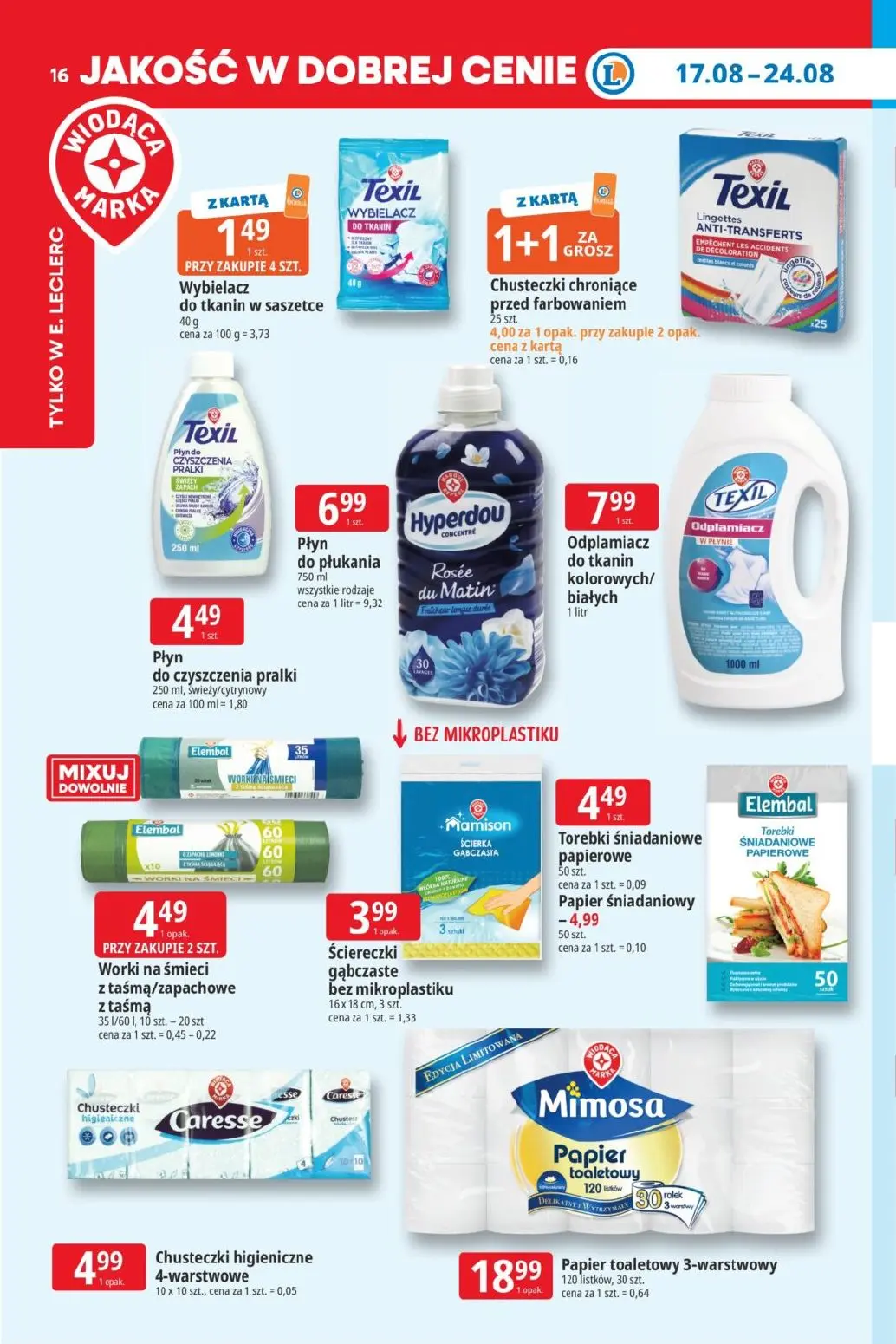 gazetka promocyjna E.Leclerc Tanio to tu! - Strona 16