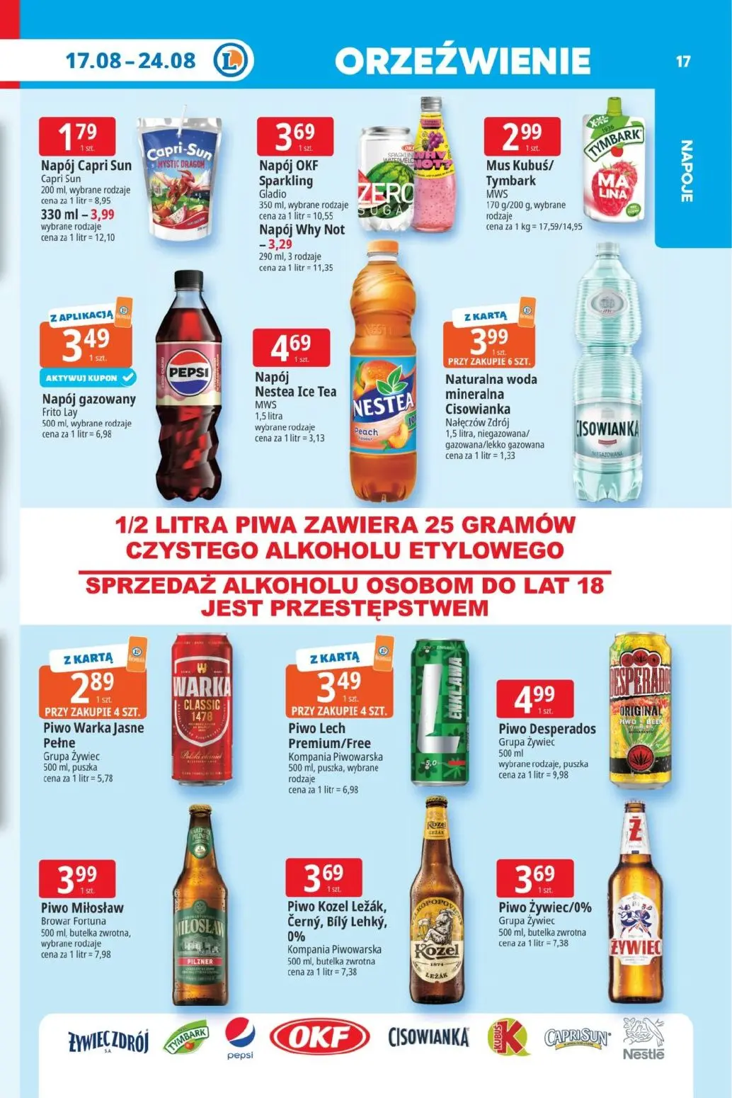 gazetka promocyjna E.Leclerc Tanio to tu! - Strona 17
