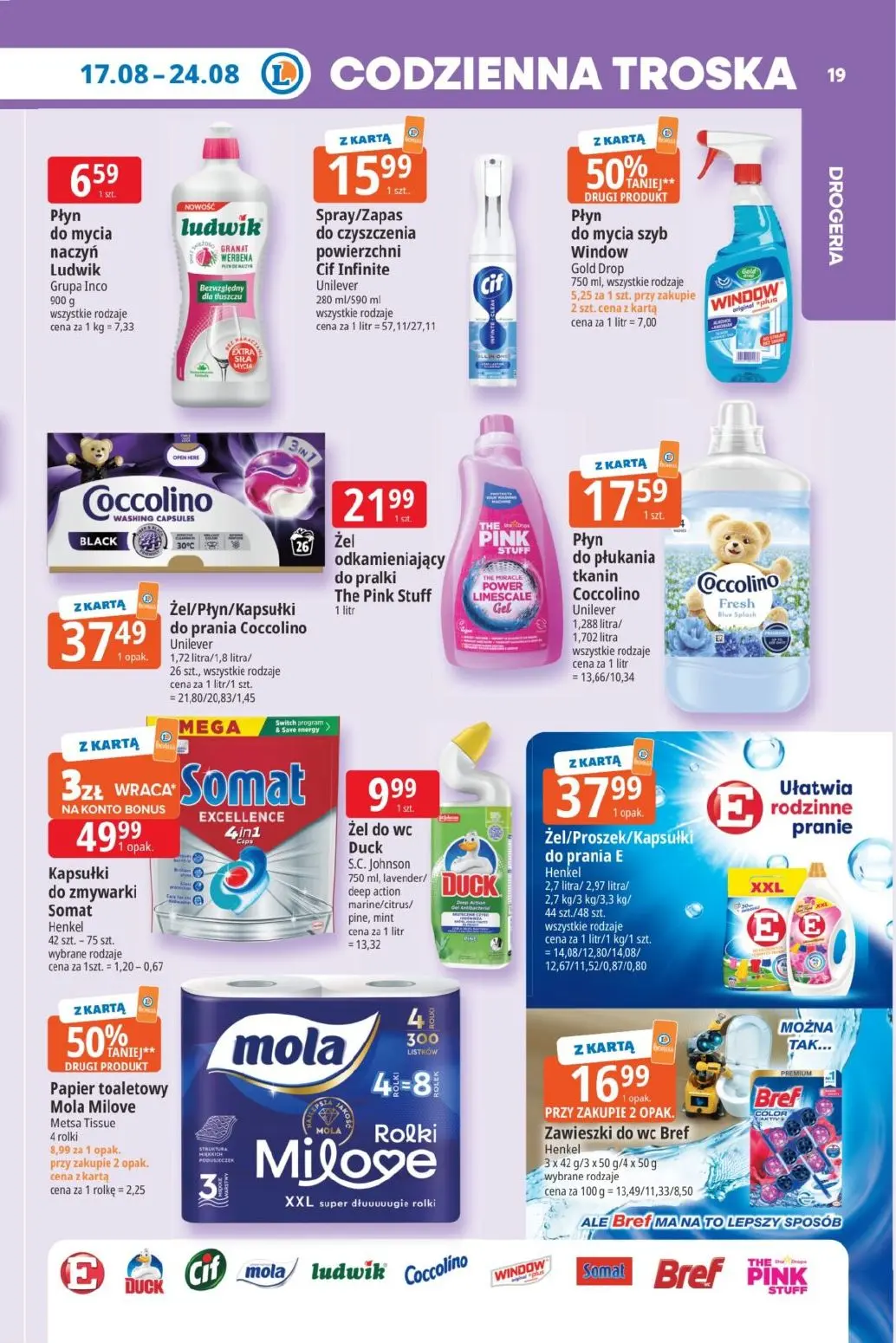 gazetka promocyjna E.Leclerc Tanio to tu! - Strona 19