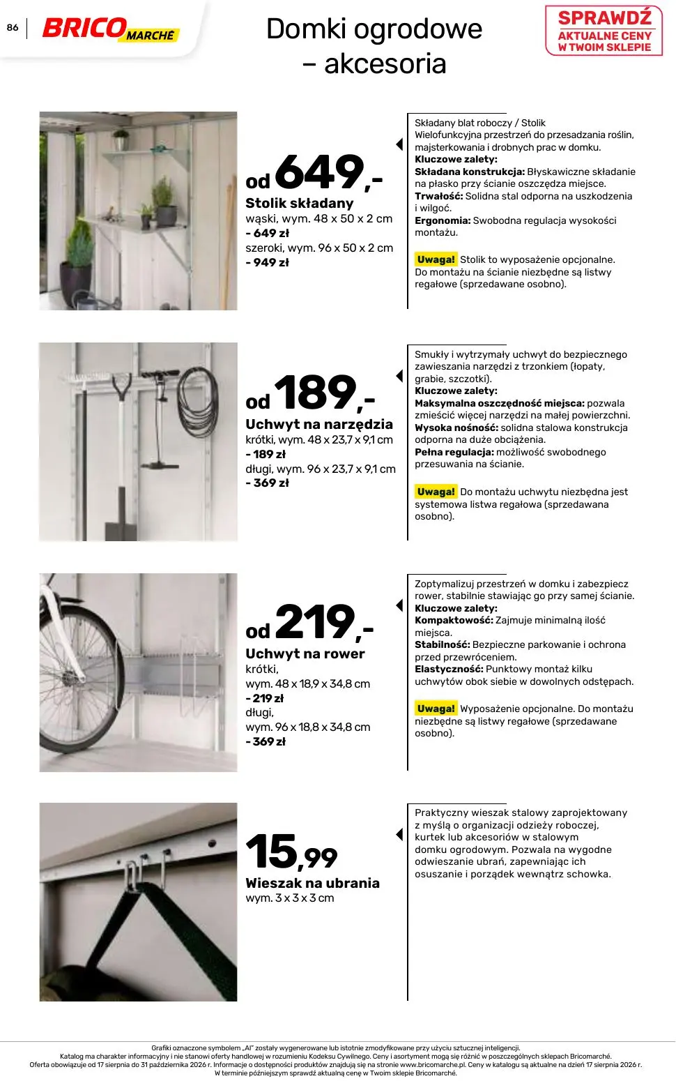 gazetka promocyjna BRICOMARCHE Katalog 2026 - Strona 86