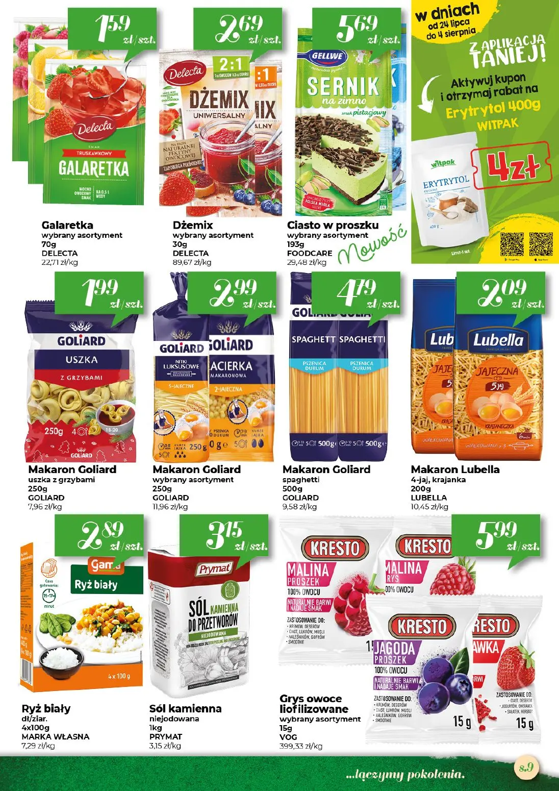 gazetka promocyjna Społem Kielce Jakość wyższa od ceny - Strona 9