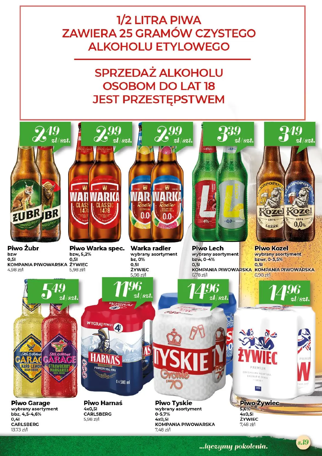 gazetka promocyjna Społem Kielce Jakość wyższa od ceny - Strona 19