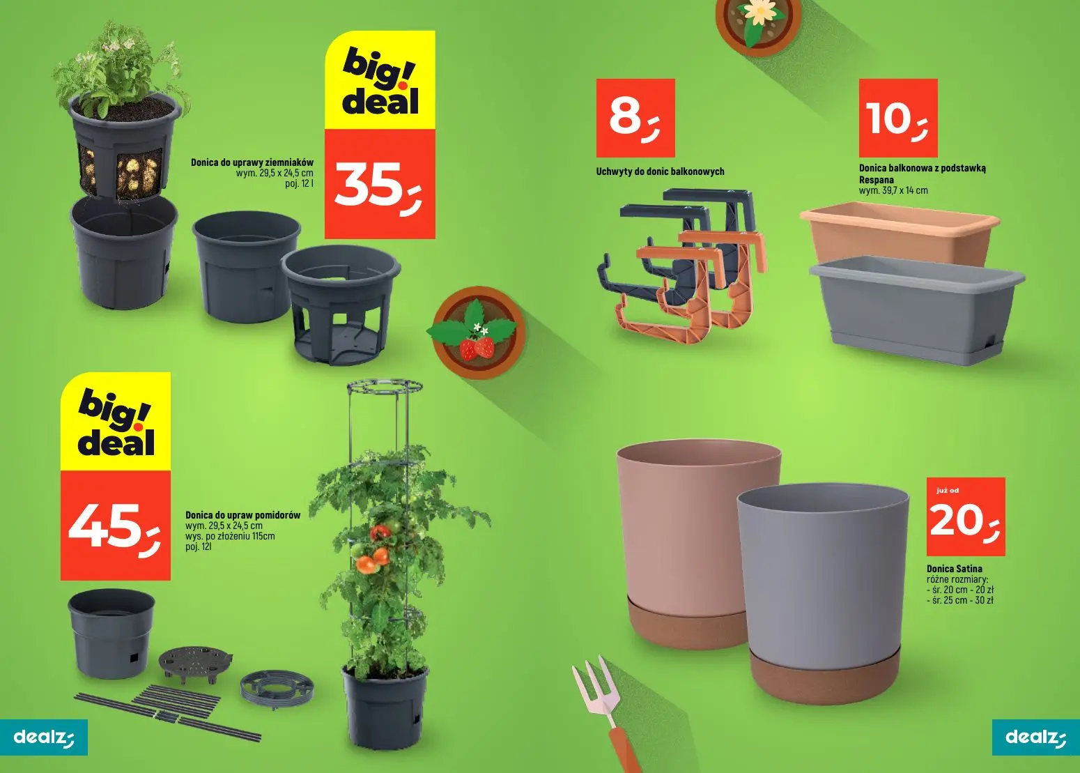 gazetka promocyjna Dealz PRZESADZAMY W NAJNIŻSZE CENY - Strona 8
