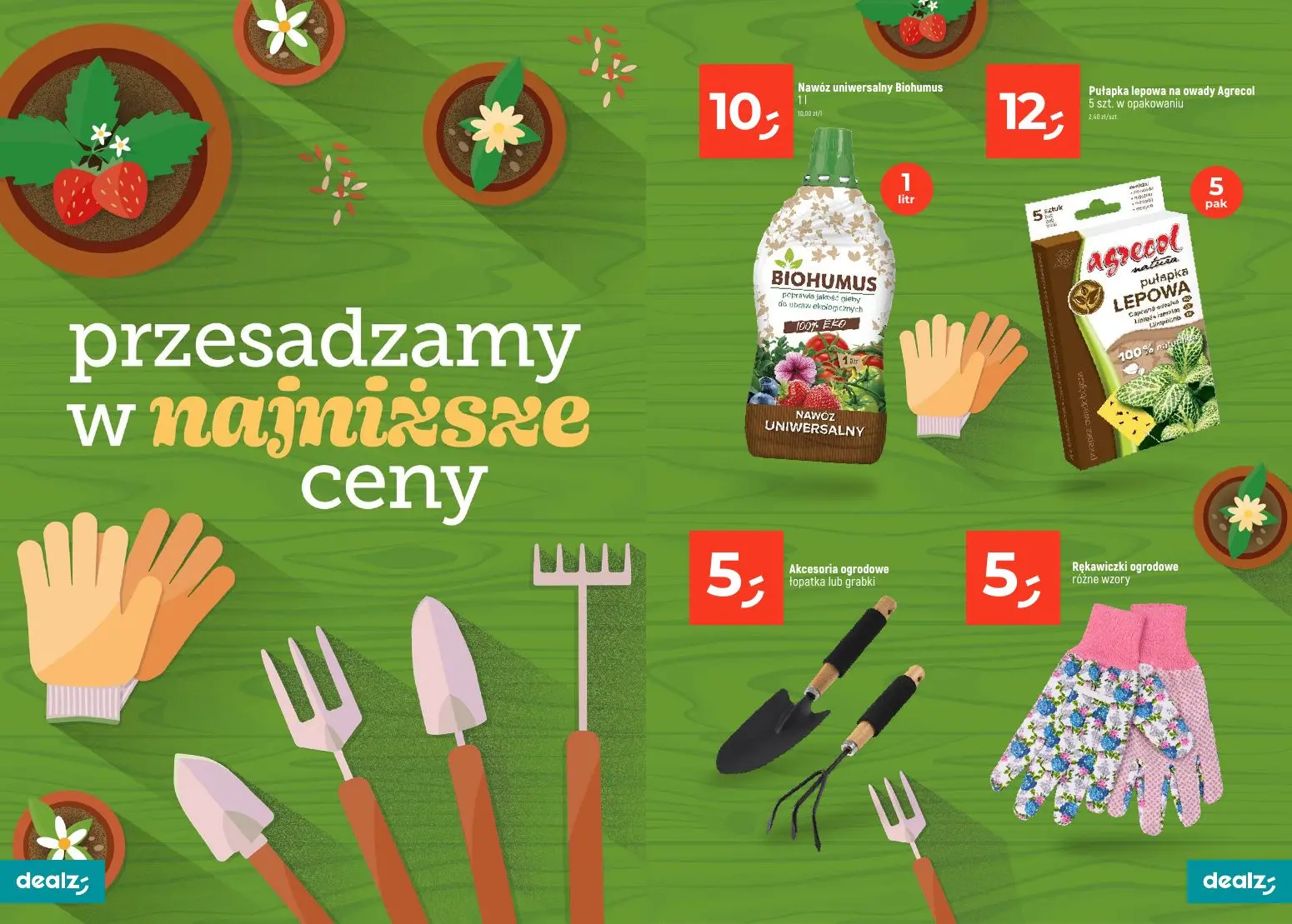 gazetka promocyjna Dealz PRZESADZAMY W NAJNIŻSZE CENY - Strona 4