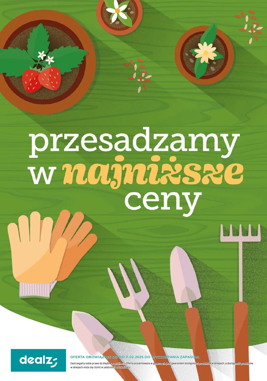 gazetka promocyjna Dealz PRZESADZAMY W NAJNIŻSZE CENY - Strona 1