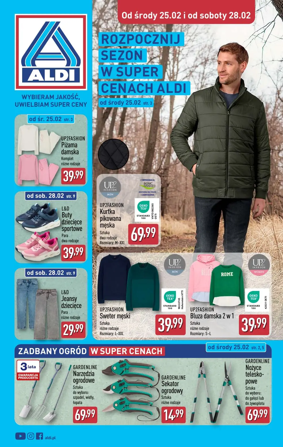 gazetka promocyjna ALDI Rozpocznij sezon w super cenach - Strona 1