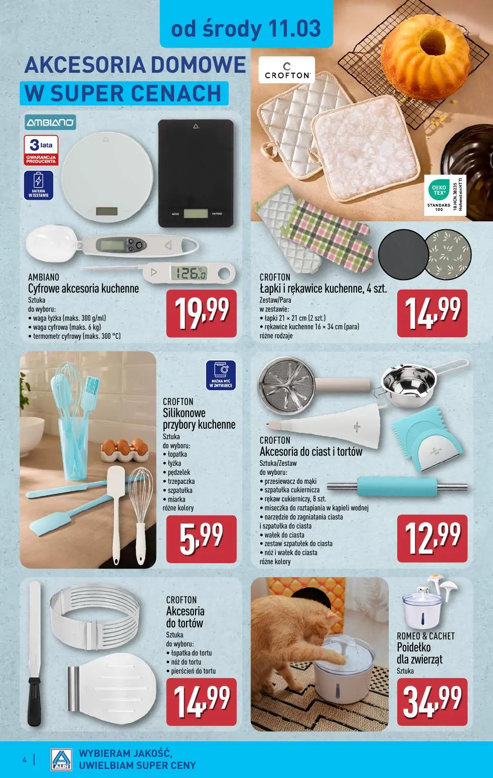 gazetka promocyjna ALDI Akcesoria dla twojego domu - Strona 4