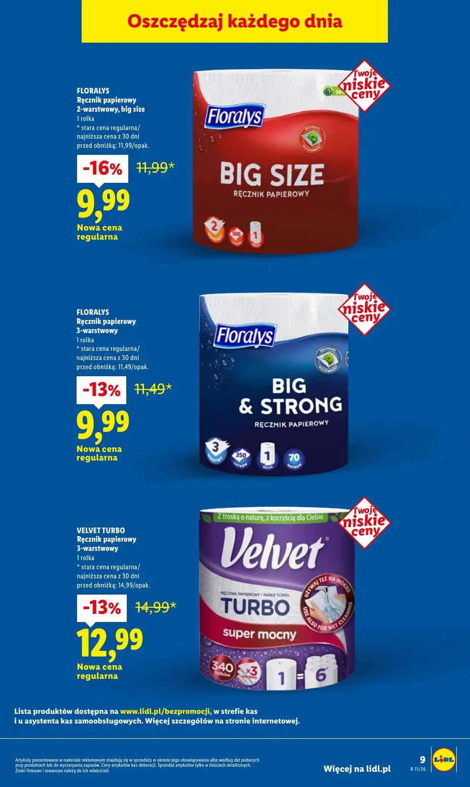 gazetka promocyjna LIDL Rewolucja cenowa! - Strona 9