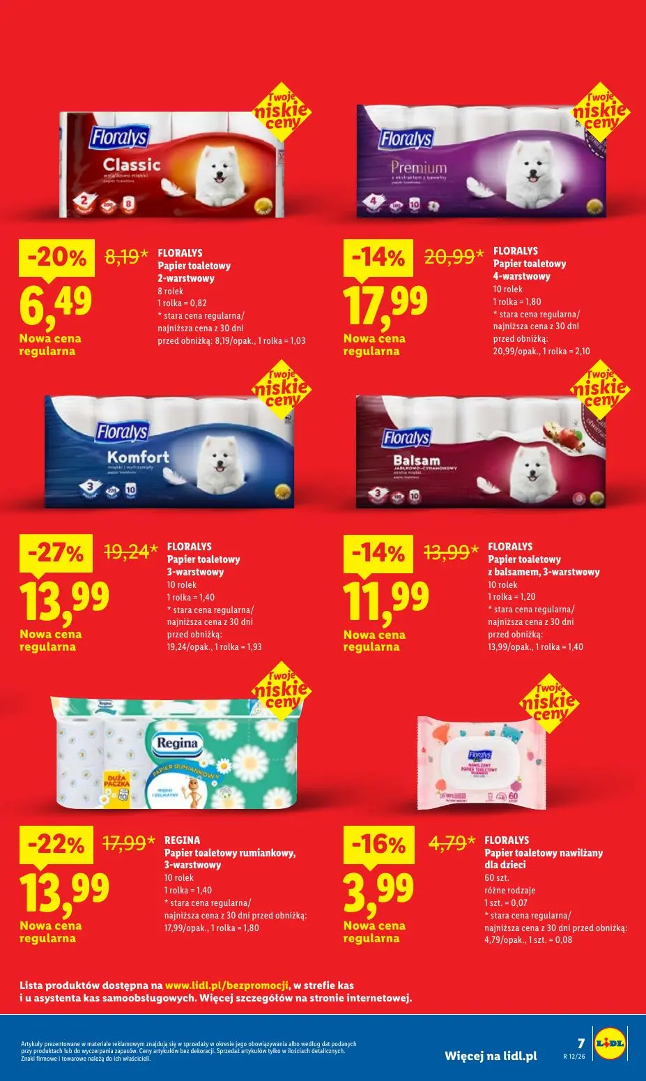 gazetka promocyjna LIDL Rewolucja cenowa! - Strona 7