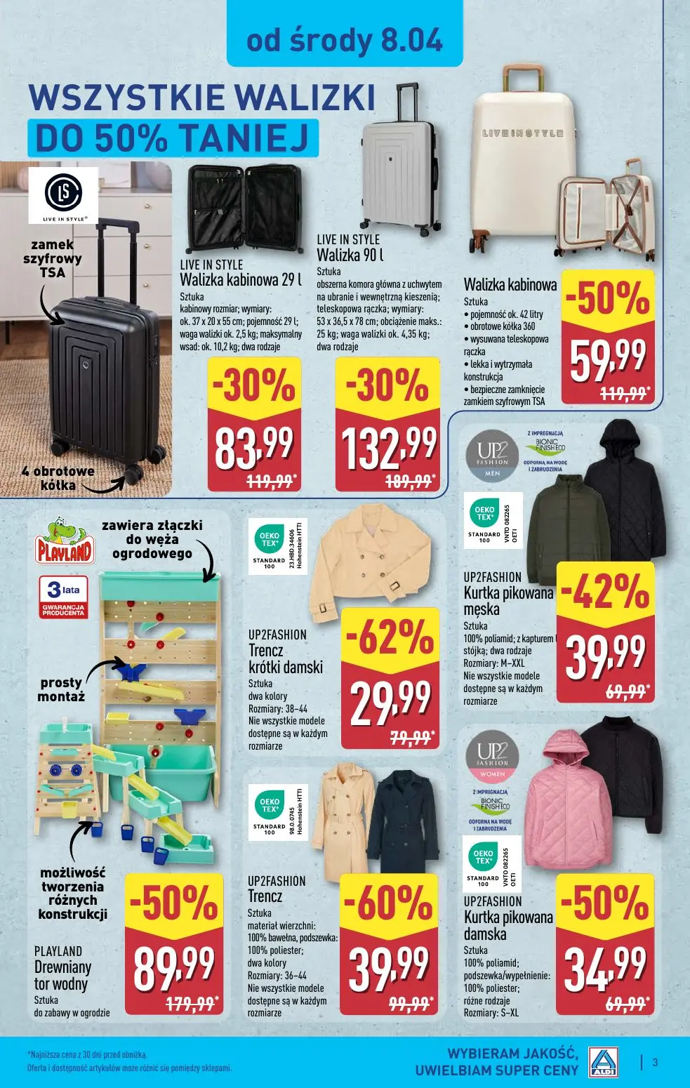 gazetka promocyjna ALDI Odzież dziecięca w super cenach - Strona 3