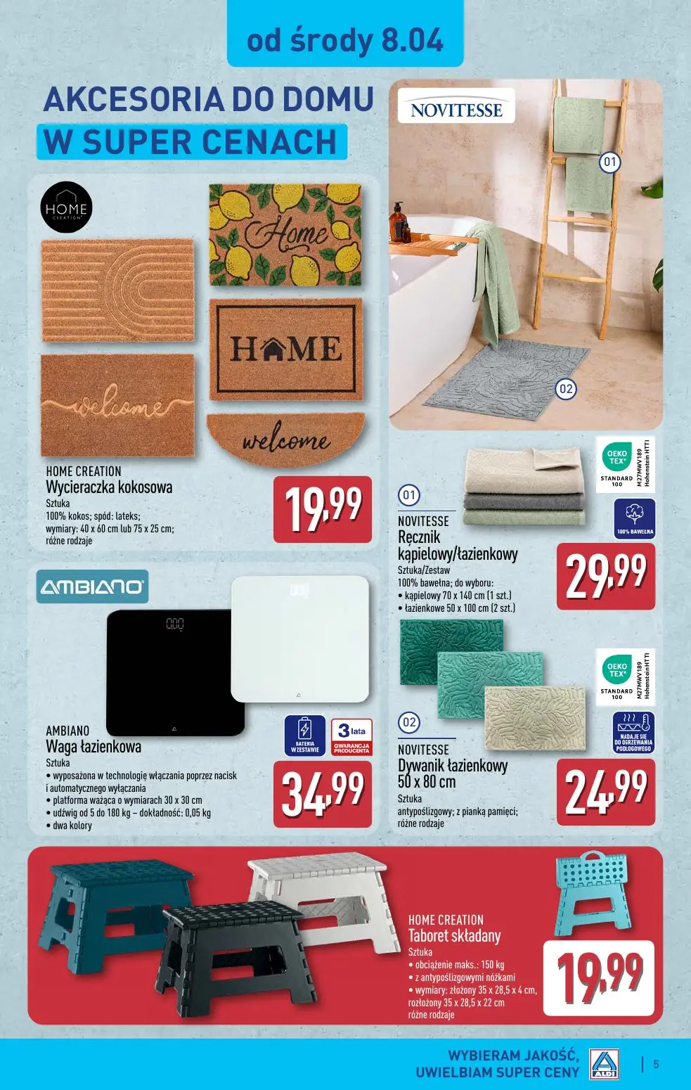 gazetka promocyjna ALDI Odzież dziecięca w super cenach - Strona 5