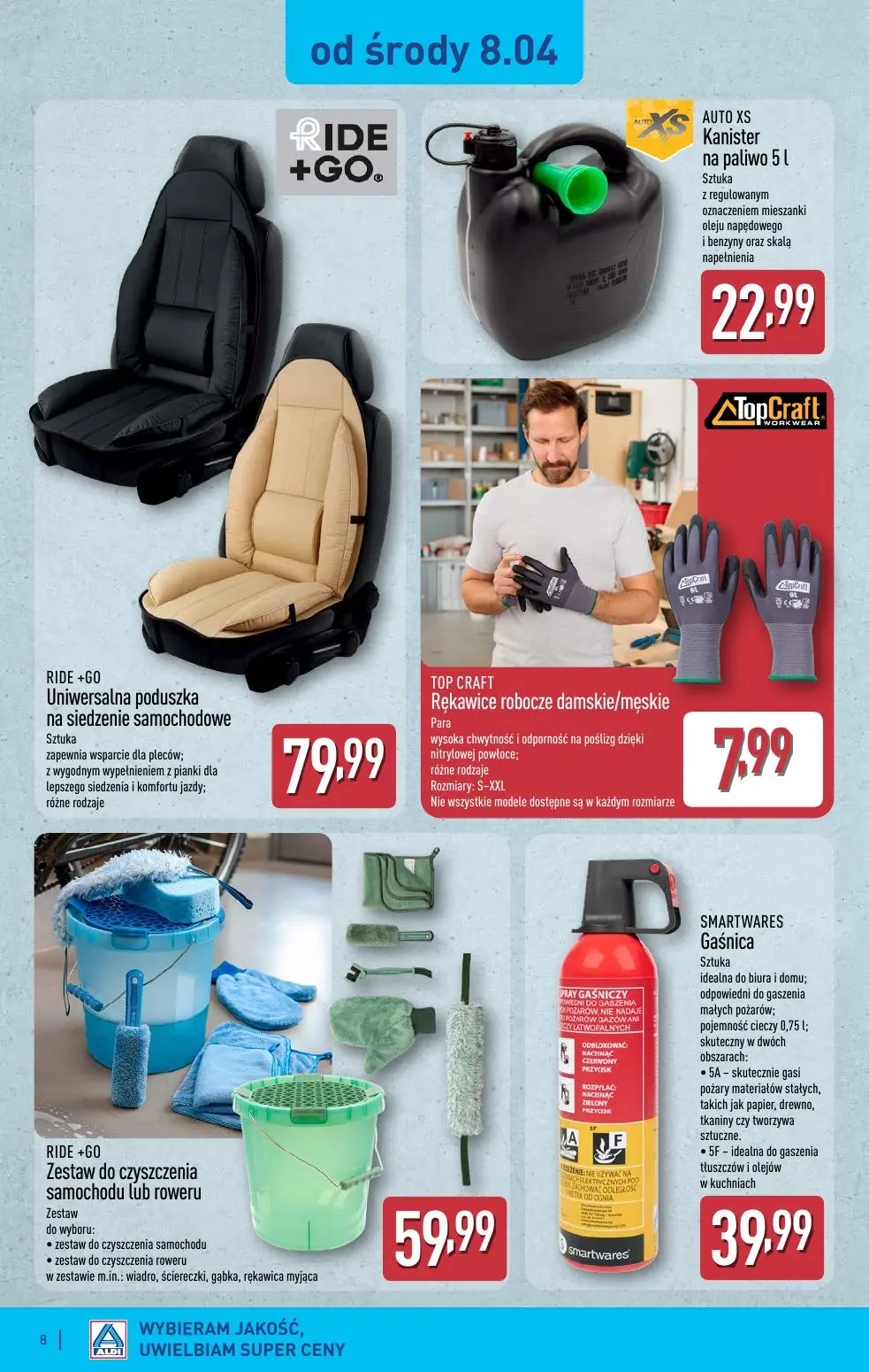 gazetka promocyjna ALDI Odzież dziecięca w super cenach - Strona 8