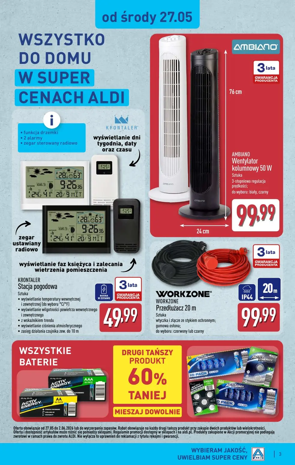 gazetka promocyjna ALDI Odzież męska w super cenach - Strona 3