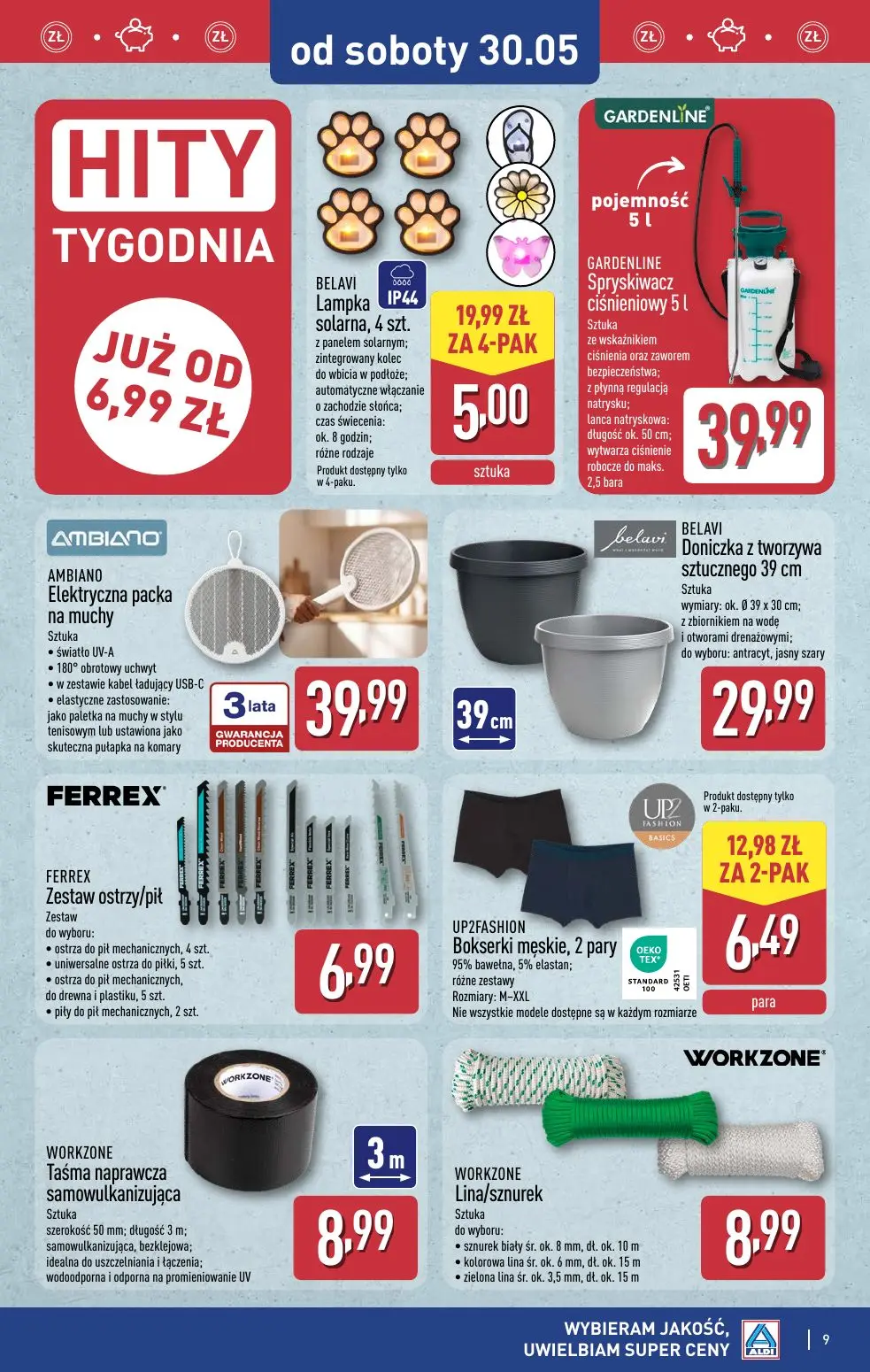 gazetka promocyjna ALDI Odzież męska w super cenach - Strona 9