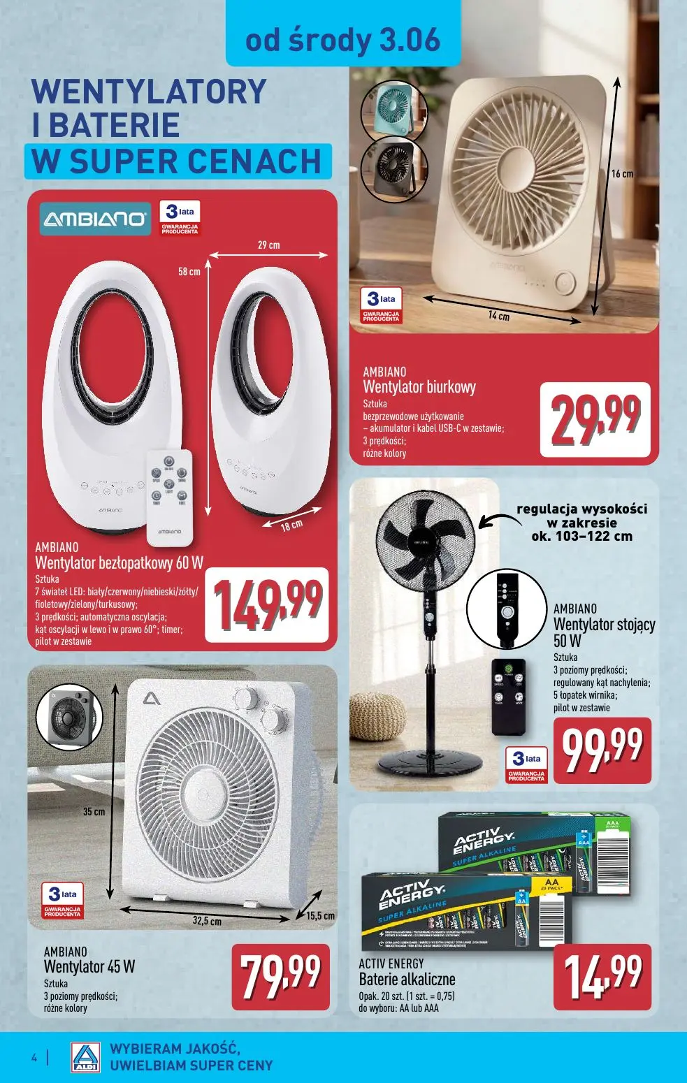 gazetka promocyjna ALDI Plażowy niezbędnik - Strona 4