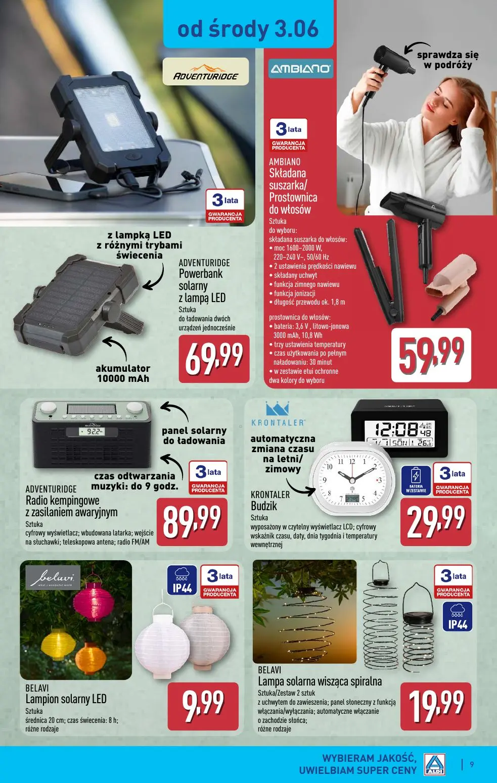 gazetka promocyjna ALDI Plażowy niezbędnik - Strona 9