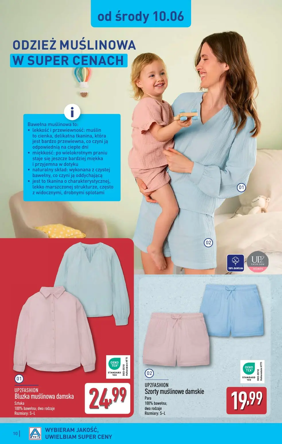 gazetka promocyjna ALDI Letnia moda - Strona 10