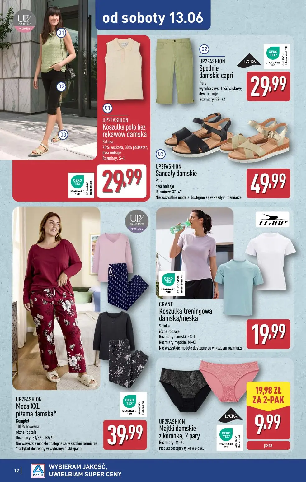 gazetka promocyjna ALDI Letnia moda - Strona 12