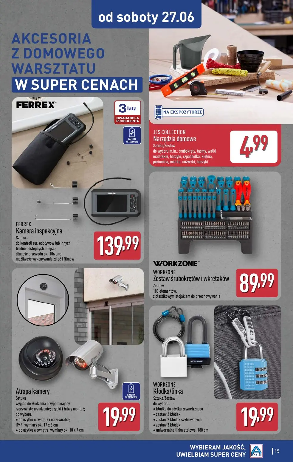 gazetka promocyjna ALDI Odzież z modalem - Strona 15