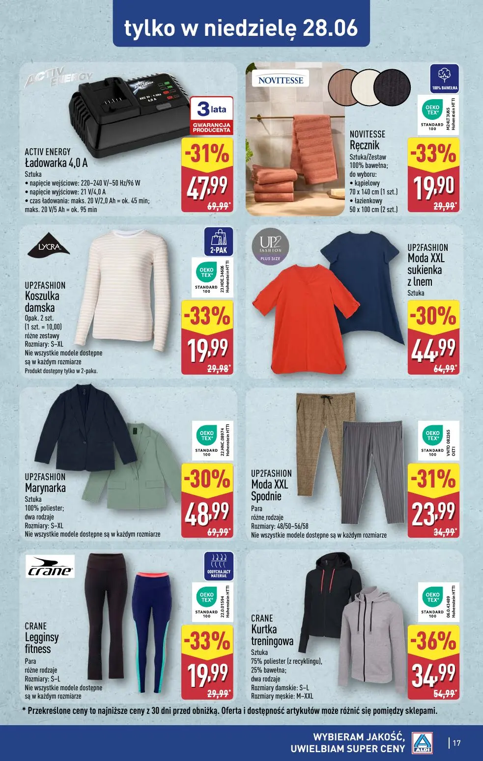 gazetka promocyjna ALDI Odzież z modalem - Strona 17