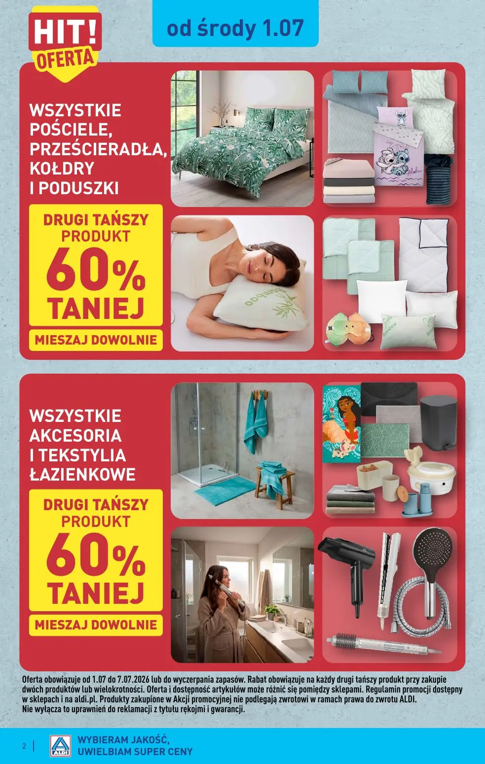 gazetka promocyjna ALDI Oferta od lipca - Strona 2